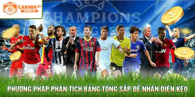 Bảng Xếp Hạng Champions League - Cập Nhật Thứ Hạng Chuẩn 3 Phương pháp phân tích bảng tổng sắp để nhận diện kèo